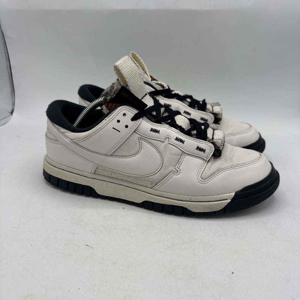 Nike Dunk Low Jumbo Phantom‎ Sneakers Mens 10 Cream Black FB8894-002
